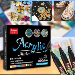 Комплет од 12 акрилни маркери | ACRYLICPENS