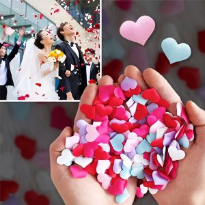 Конфети во форма на срце (100 парчиња) | HEARTPETAL
