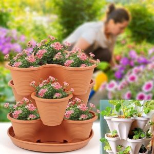 Сложливи саксии за цвеќиња (3 парчиња) | PLANTUP