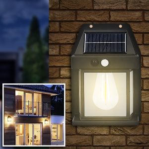 Соларна надворешна лампа - не е потребно ожичување | FLUXLAMP