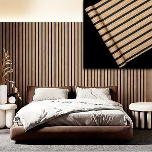 Ѕидна налепница со ефект на дрво – 300 x 45 cm, PVC, самолеплива | LINEWALL