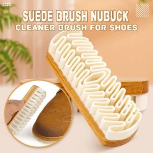 Гумена четка за велур и нубук - статично подигнување, без гребење | RUBSHOE