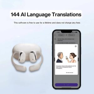 Слушалки со преведувач управуван од вештачка интелигенција | TRANZIO
